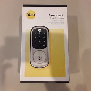 Yale YRD226-NR-619 Assure Lock Touchscreen Keypad Door Lock Satin Nickel + Keys